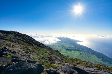 view from pico mountain