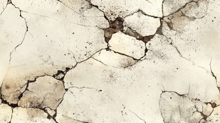 Fototapeta premium Artistic coffee splash seamless pattern featuring monochrome stone marble texture with a grunge wall effect ideal for modern art applications