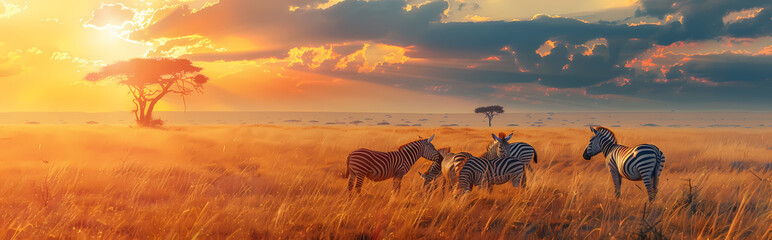 Naklejka premium deer in the field Generated AI 