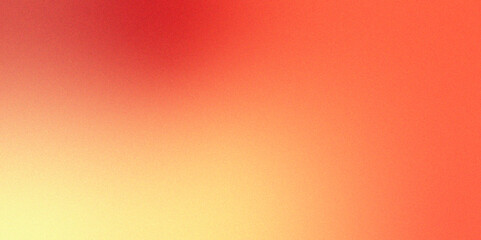 Abstract Fiery burnt rose pink and yellow foil gradient vector blurred shine. Beautiful colored abstract texture background. Textured with rough grain, noise, and bright spots. Empty space grunge. 