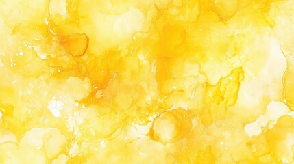 Abstract tie dye pattern featuring pastel yellow artistic splashes with a wet texture ideal for fabric design and artistic projects