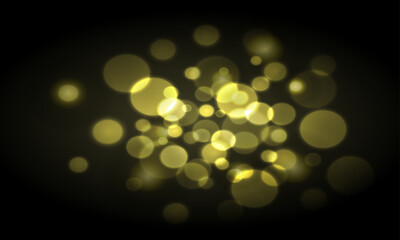 Soft Abstract Bokeh Background Banner with Light Effects