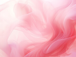 Obraz premium Elegant Romantic Poster Design with Soft Smooth Blur Background of Pink Pastel Cloud Smoke