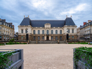 The Parliament of Brittany in Rennes is a historic and architectural landmark, a significant symbol of judicial and political history.