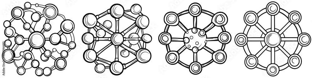 Poster the organization chart is a modern icon from a large icon set. perfect for web and app interfaces, p