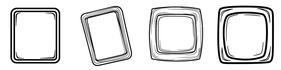 Object 2: Simple Minimalist Icons for UI and Buttons