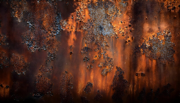 Grunge rusty metal background