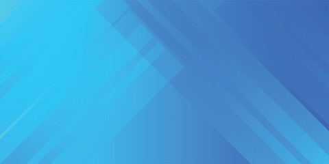 Abstract blue background with diagonal lines. Dynamic shapes