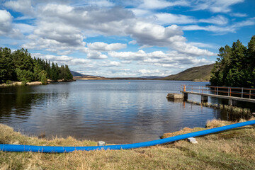 The pump station at Lough Anna, the drinking water supply for Glenties and Ardara - County Donegal, Ireland