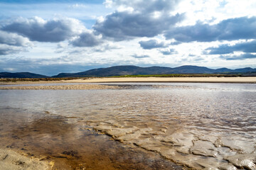 Ballinravey Strand between Ardara and Portnoo in Donegal - Ireland