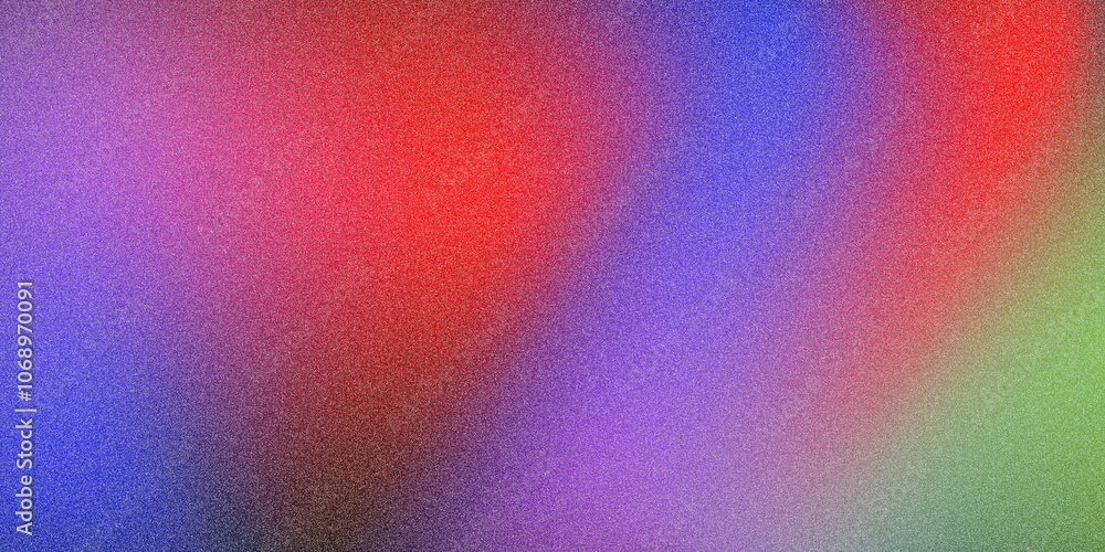 Aufkleber Abstract smooth gradient background with grain noise texture. Colorful wallpaper for backgrounds and banners.