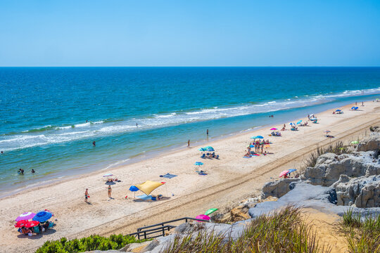 Sunny Beach at Playa de Cuesta Maneli in Andalucia