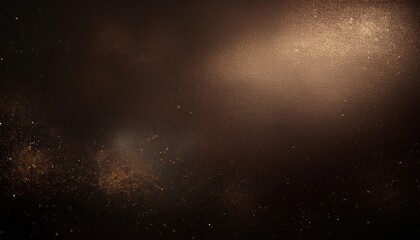 Obraz premium Cosmic Dust Spread Against Dark Background. Abstract High Resolution Texture with Soft Golden Specks for Mystic or Celestial Themed Backgrounds, Elegant Product Photography, and Digital Art