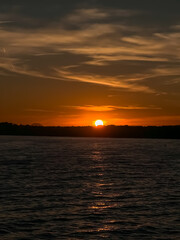 Obraz premium Sunset over the sea