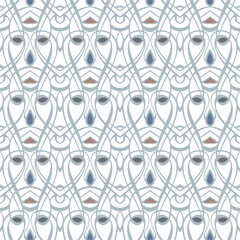 Ethnic ancient seamless Egyptian pattern. Wallpaper in the style of Baroque. A seamless vector background. shirt pattern