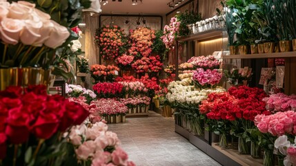 Obraz premium flower business of all kinds of colors