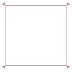 Love Border Frame Romantic Inlove