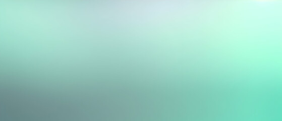 Obraz premium Blurred gradient Mint to Gray background