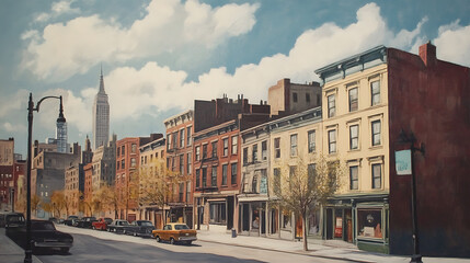 Fototapeta premium Hoboken Skyline