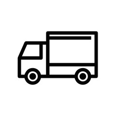 Truck icon symbol vector illustration