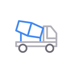 Truck icon symbol vector illustration