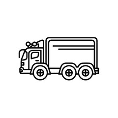 Truck icon symbol vector illustration