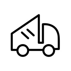 Truck icon symbol vector illustration