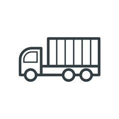 Truck icon symbol vector illustration