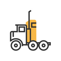 Truck icon symbol vector illustration