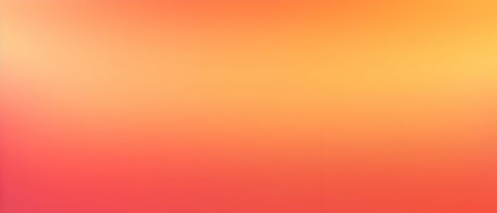 Blurred gradient Yellow to Coral background
