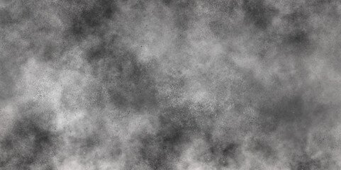 Abstract white and gray isolated cloud cumulus clouds. Gray aquarelle painted realistic fog or mist smoky textured canvas design. White and ash messy wall stucco texture background.	

