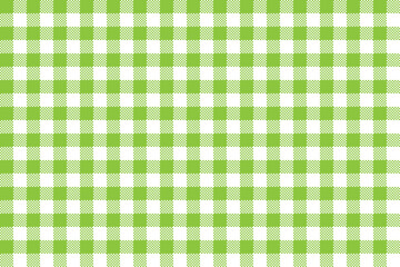 黄緑のギンガムチェック、シームレス、背景素材