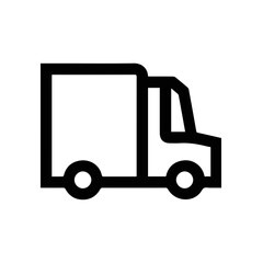 Truck icon symbol vector illustration