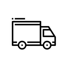 Truck icon symbol vector illustration