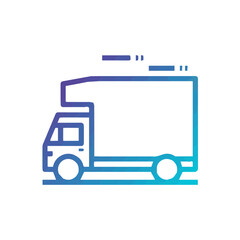 Truck icon symbol vector illustration