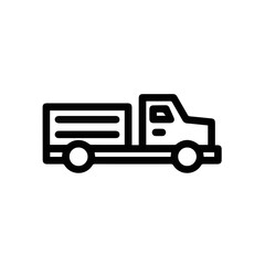 Truck icon symbol vector illustration