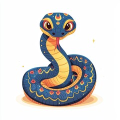 Fototapeta premium 2025 Chinese Lunar Year of the Snake