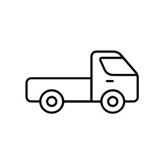 Truck icon symbol vector illustration
