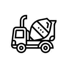 Truck icon symbol vector illustration