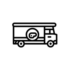 Truck icon symbol vector illustration