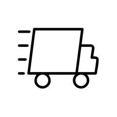 Truck icon symbol vector illustration