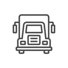 Truck icon symbol vector illustration