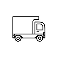 Truck icon symbol vector illustration