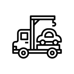 Truck icon symbol vector illustration