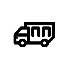 Truck icon symbol vector illustration