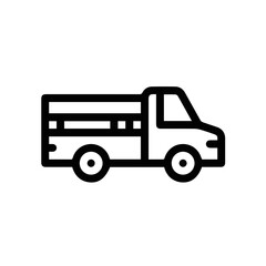 Truck icon symbol vector illustration