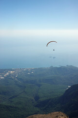  The panorama from Tahtali mountain, Antalya provence, Turkey