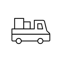 Truck icon symbol vector illustration