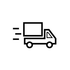 Truck icon symbol vector illustration