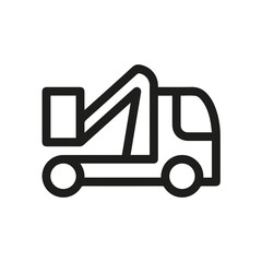 Truck icon symbol vector illustration
